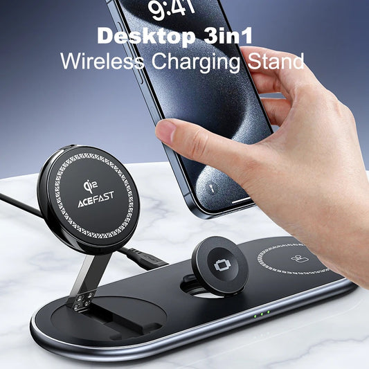 3 In 1 Magnetic Wireless Charger