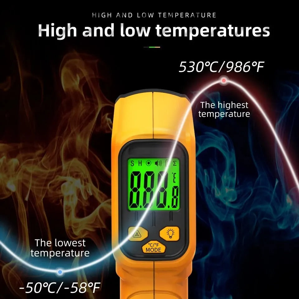 Infrared Thermometer Non-Contact Food Thermometer Gun