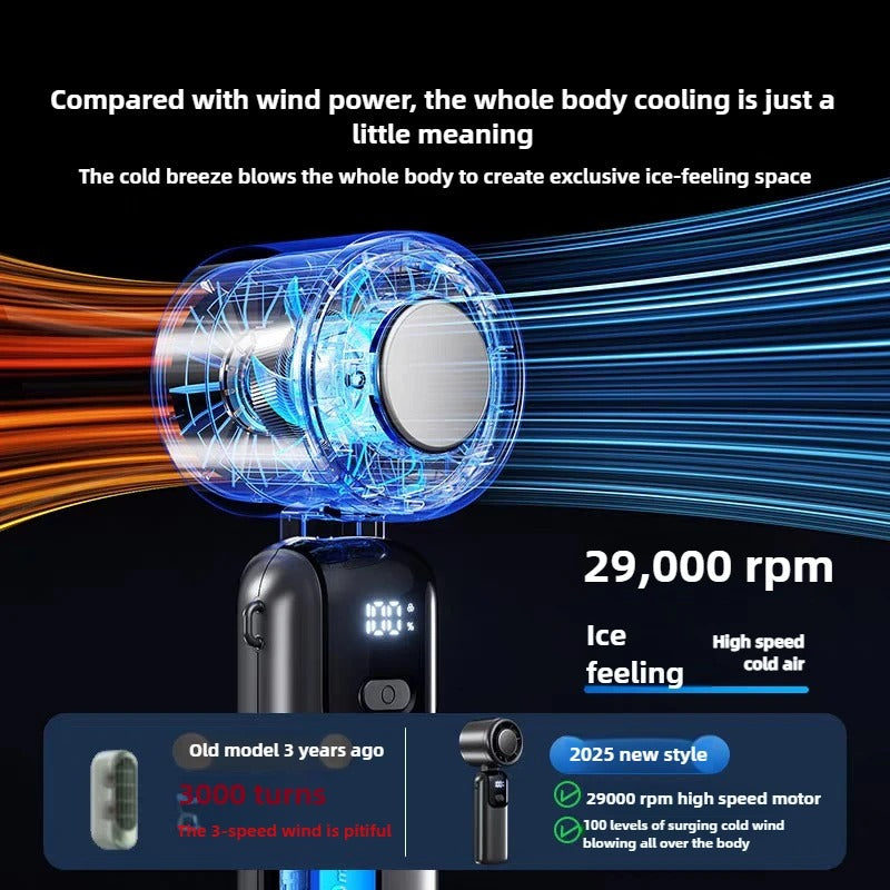 Outdoor Foldable Portable Handheld Fan Mini