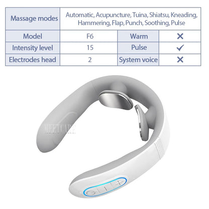 Smart Back Neck Massager Electric TENS