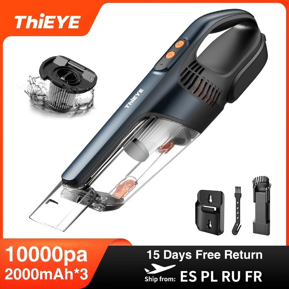 10000PA Handheld Vacuum Cleaner Rechargeable Portable