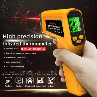 Infrared Thermometer Non-Contact Food Thermometer Gun