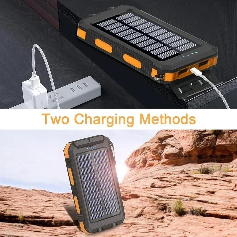 4-in-1 Solar Power Bank 10000mAh -
