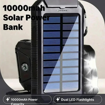 4-in-1 Solar Power Bank 10000mAh -