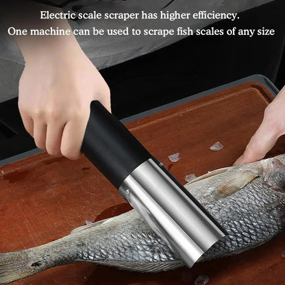 Portable Electric Fish Scraper Waterproof USB