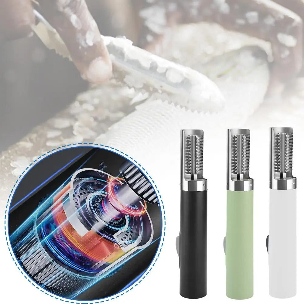 Portable Electric Fish Scraper Waterproof USB
