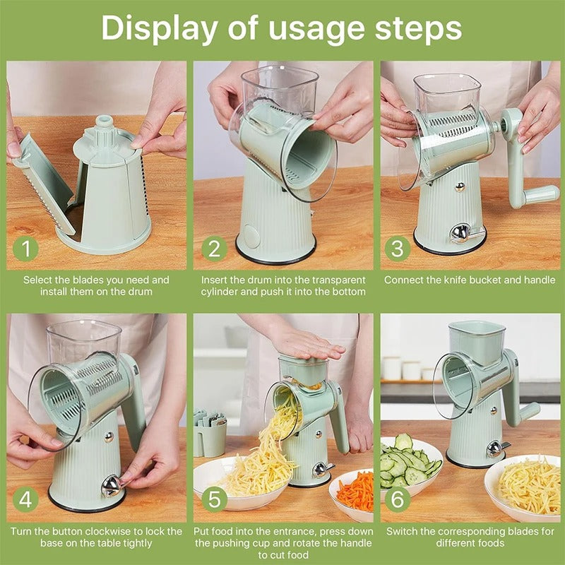 5 in 1 Electric Vegetable Cutter