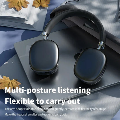 Wireless Over-Ear Bluetooth Headset for Smartphones