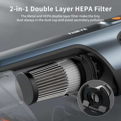 10000PA Handheld Vacuum Cleaner Rechargeable Portable