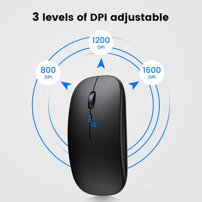 Wireless Dual-Mode RGB Rechargeable Mouse