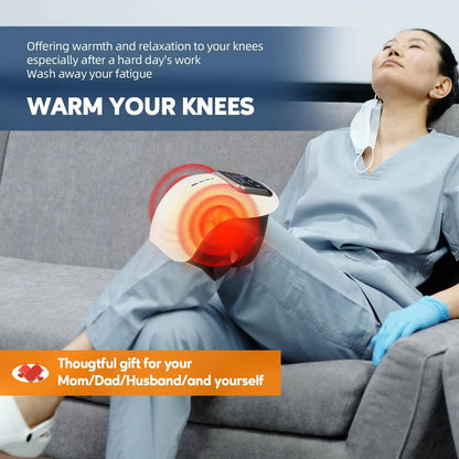 Smart Cordless Knee Massager Vibration Air