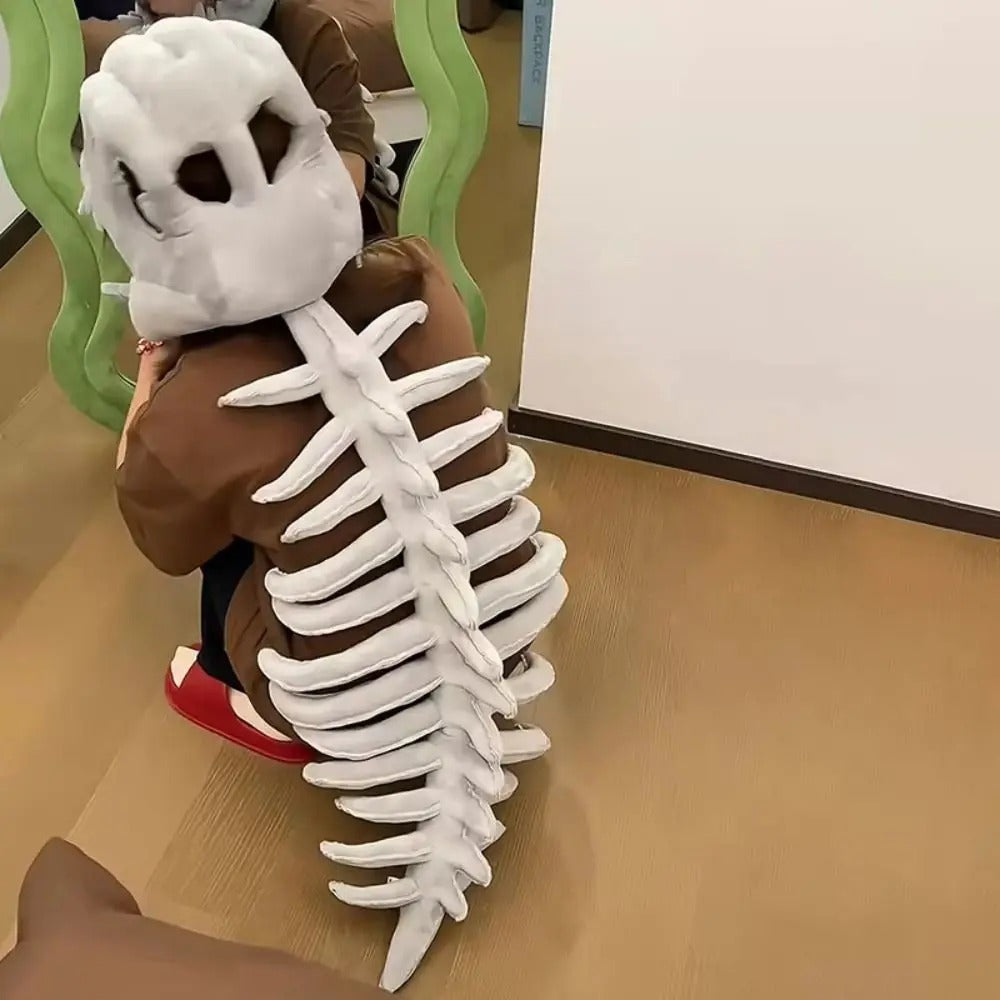 3D Dinosaur Skeleton Plush Toys Funny