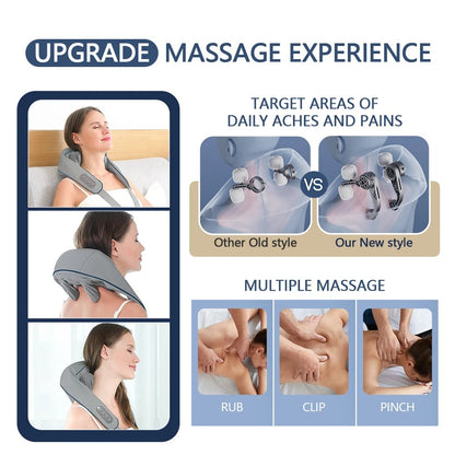 26W Neck And Shoulder Massager Wireless