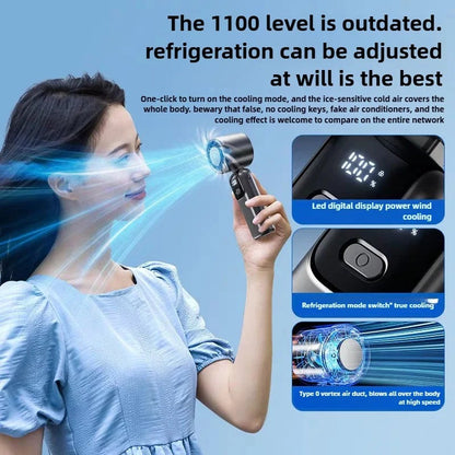 Outdoor Foldable Portable Handheld Fan Mini