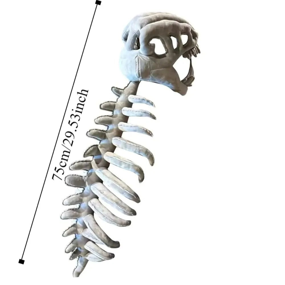 3D Dinosaur Skeleton Plush Toys Funny