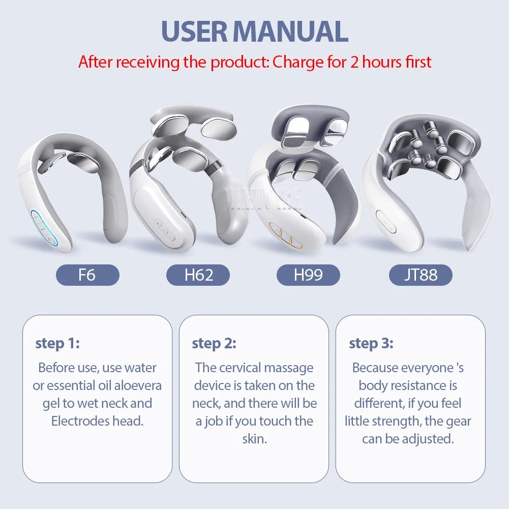 Smart Back Neck Massager Electric TENS