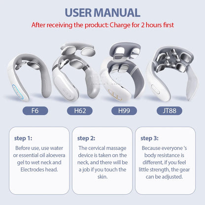 Smart Back Neck Massager Electric TENS